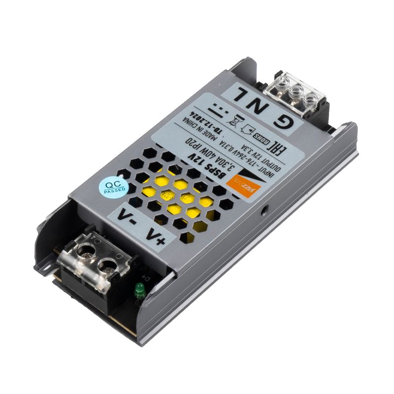 Драйвер (блок питания) для светодиодной ленты BSPS    12V3,30A= 40W IP20 2 г. гар.