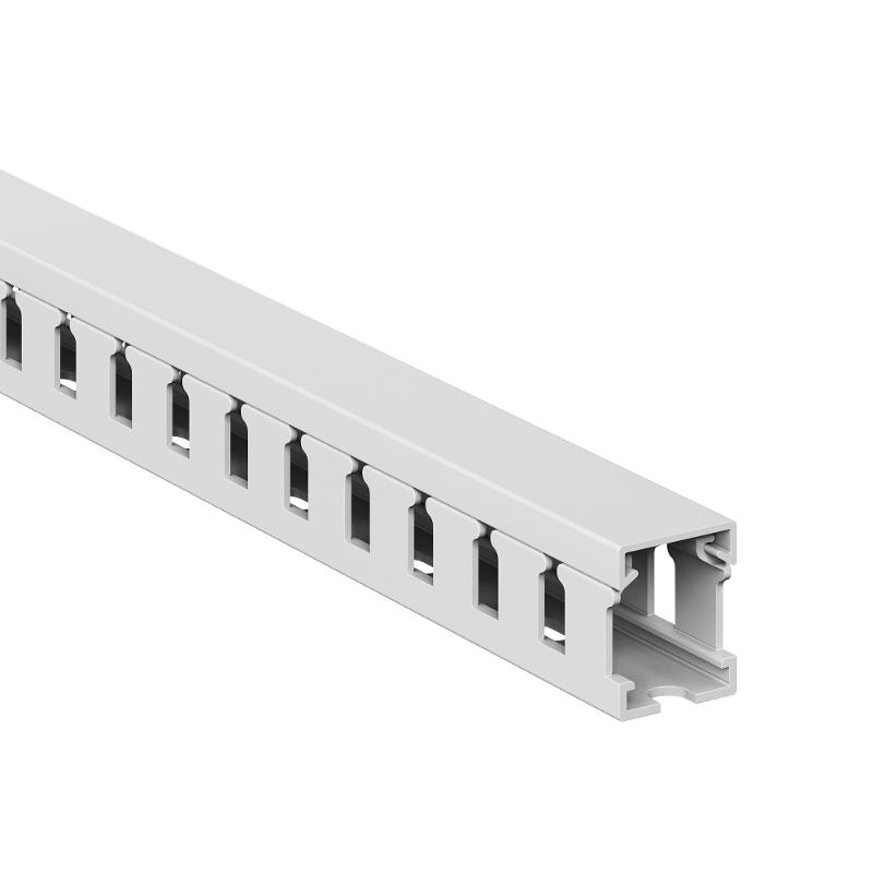 Короб перфорированный серый RL75 15х18