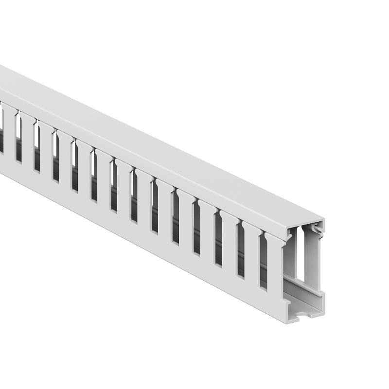 Короб перфорированный серый RL75 15х30