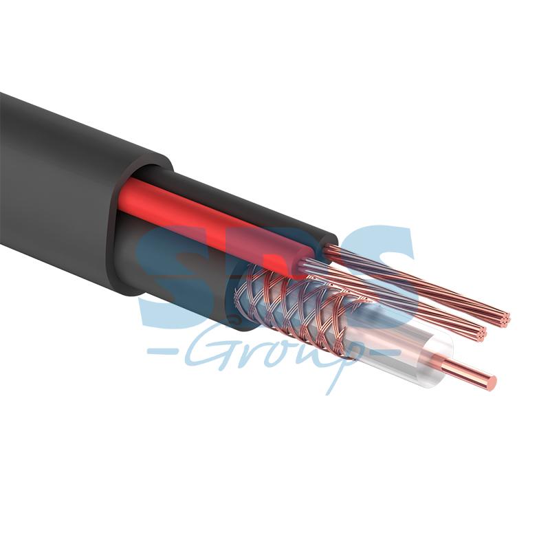 Кабель КВК-П-2 +2x0,50 мм² (Cu/CCA) (96) черный (бухта 200 м) PROconnect