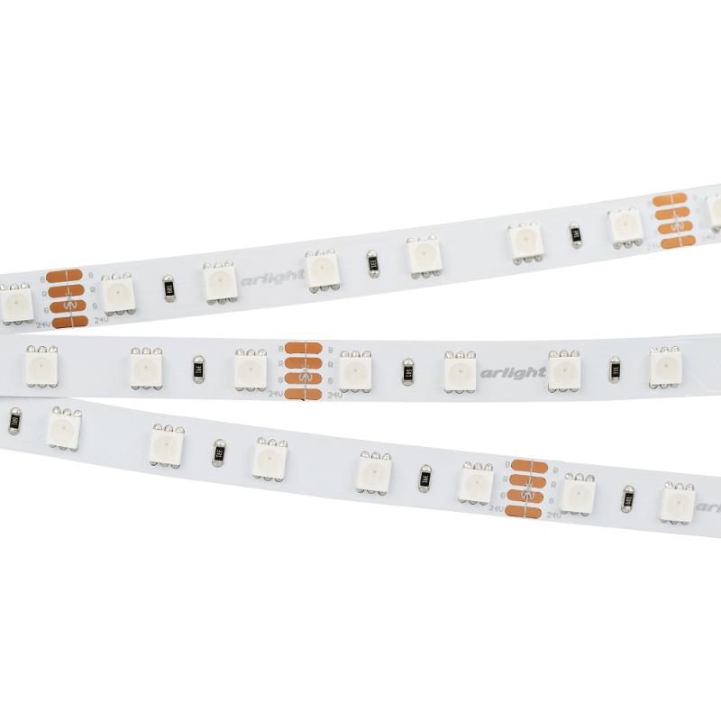 Лента светодиодная RT 2-5000 24V RGB 2x (5060, 300 LED, LUX)