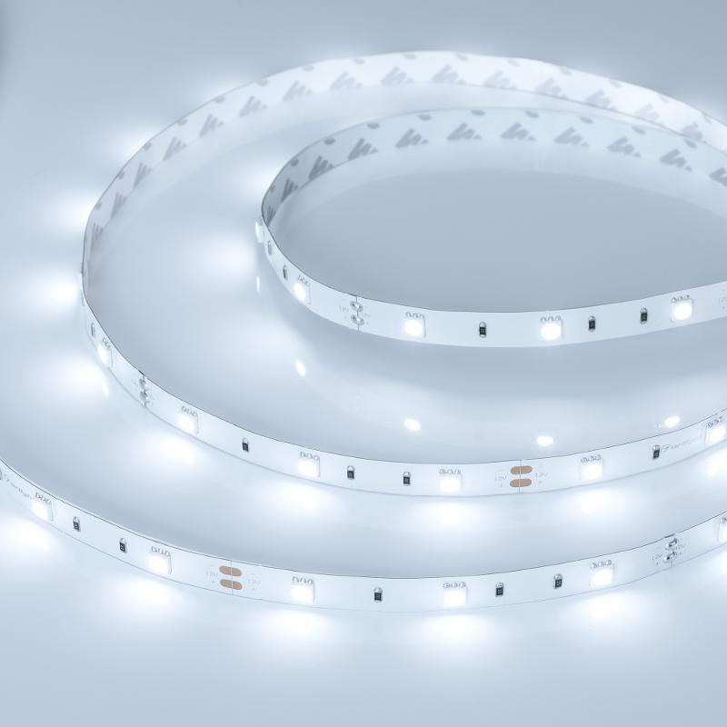 Светодиодная лента RT-B30-10mm 12V White6000 (7.2 W/m, IP20, 5060, 5m) (Arlight, 7.2 Вт/м, IP20)