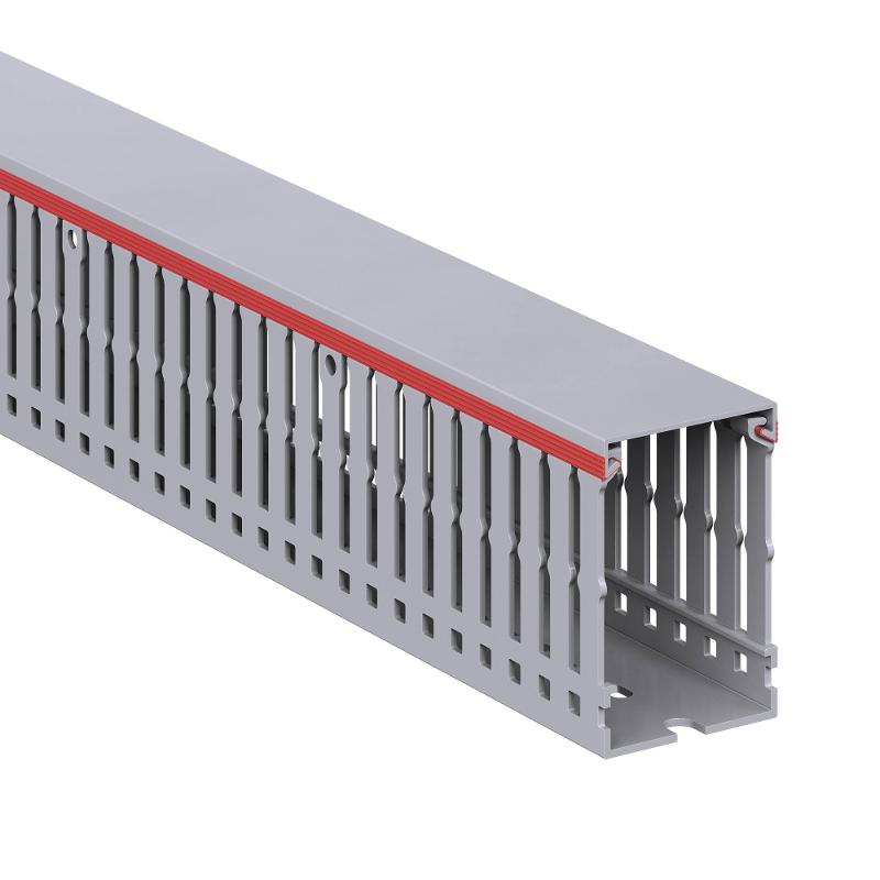 Короб перфорированный серый RL6 40х60