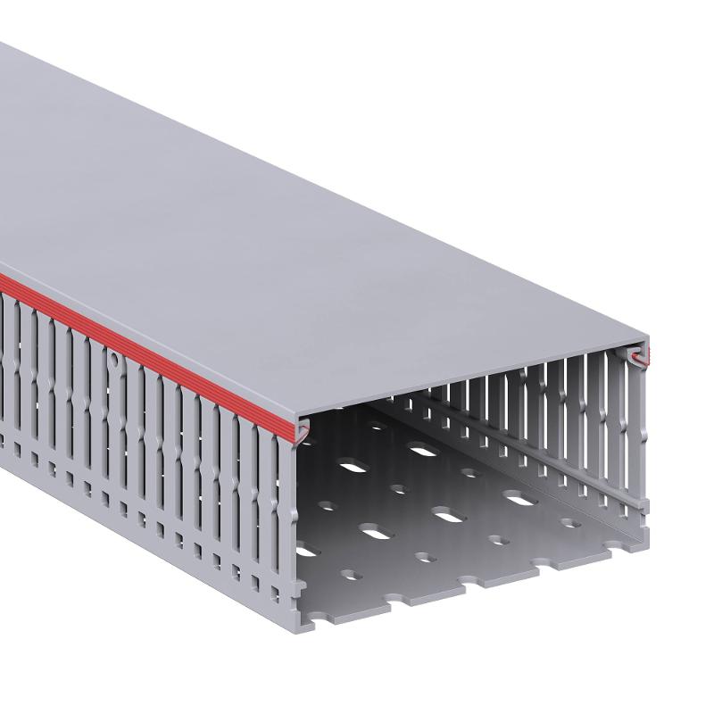 Короб перфорированный серый RL6 120х60