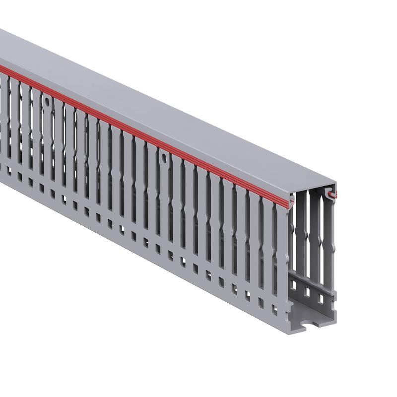 Короб перфорированный серый RL6 25х60