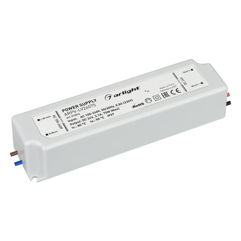 Блок питания ARPV-LV24075 (24V, 3.1A, 75W)