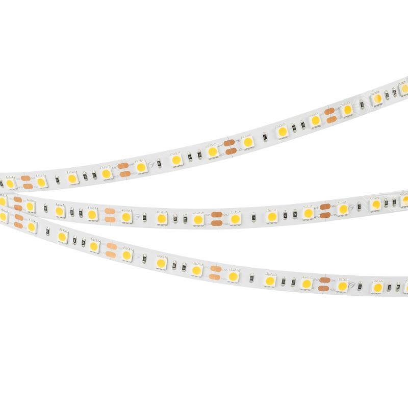 Светодиодная лента RT-B60-10mm 12V Warm2700 (14.4 W/m, IP20, 5060, 5m) (Arlight, 14.4 Вт/м, IP20)