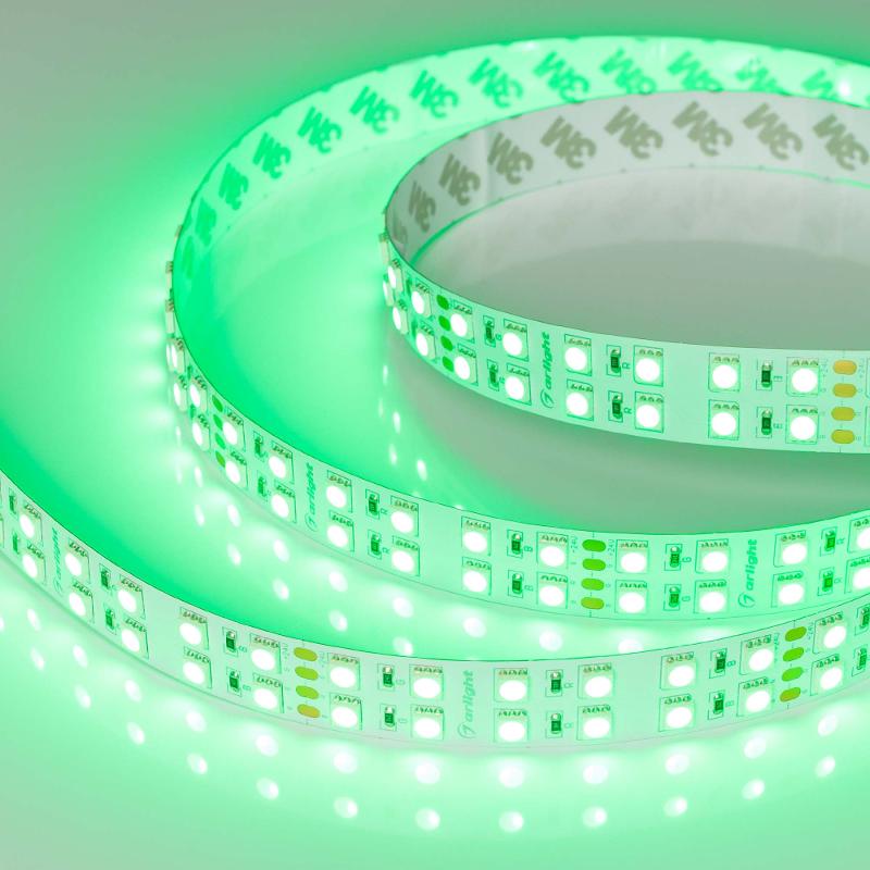 Лента светодиодная RT-B144-19mm 24V RGB (34.4 W/m, IP20, 5060, 5m) (arlight, Открытый)