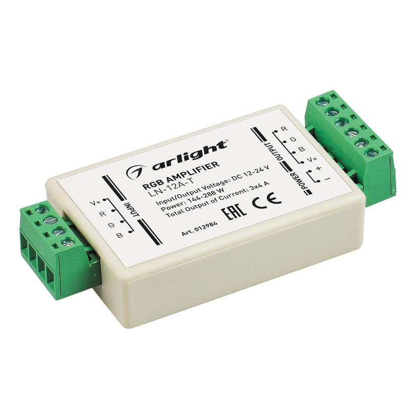 RGB-усилитель LN-12A-T (12/24V, 144/288W)