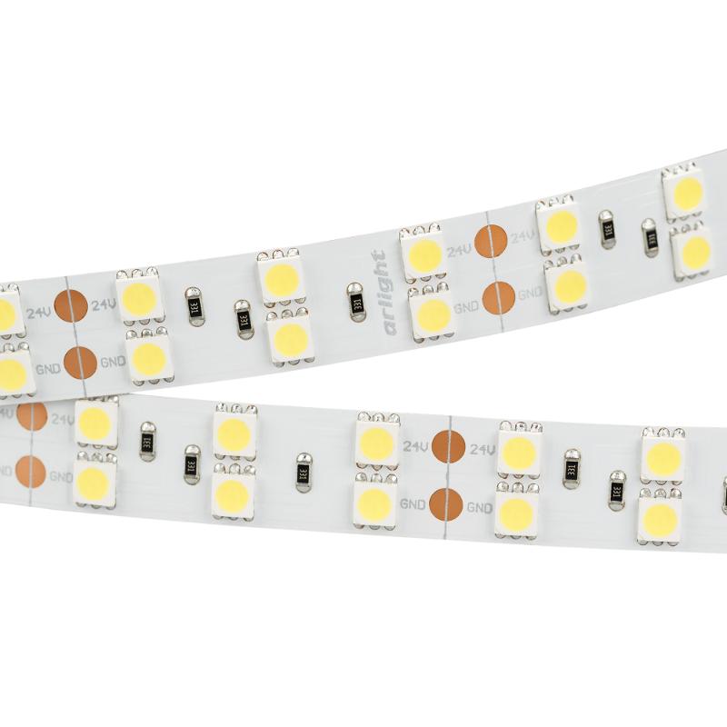 Лента светодиодная RT 2-5000 24V Cool 8K 2x2 (5060, 600 LED, LUX)