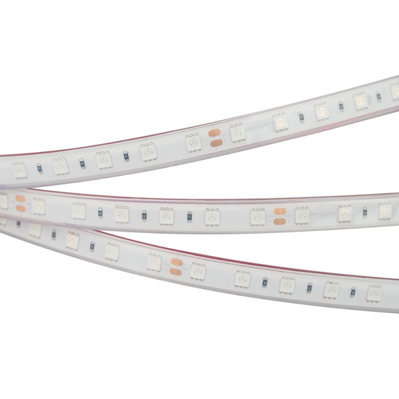 Лента светодиодная RTW 2-5000PGS 24V Yellow 2x (5060, 300 LED, LUX)