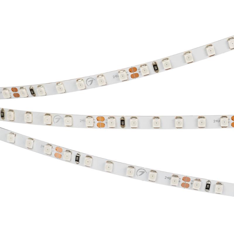 Лента светодиодная RT 2-5000 24V Blue 5mm 2x (3528, 600 LED, LUX)