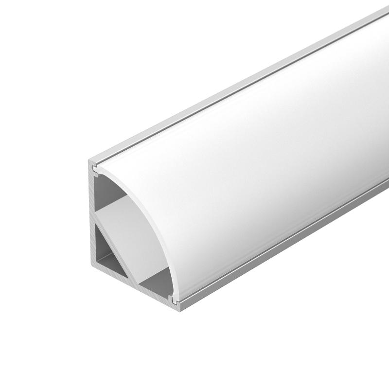 Профиль алюминиевый для светодиодной ленты ARH-KANT-H16-2000 ANOD