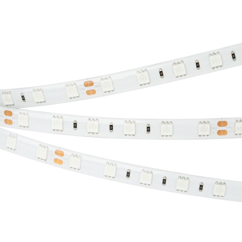 Лента светодиодная RTW 2-5000SE 24V Green 2x (5060, 300 LED, LUX)