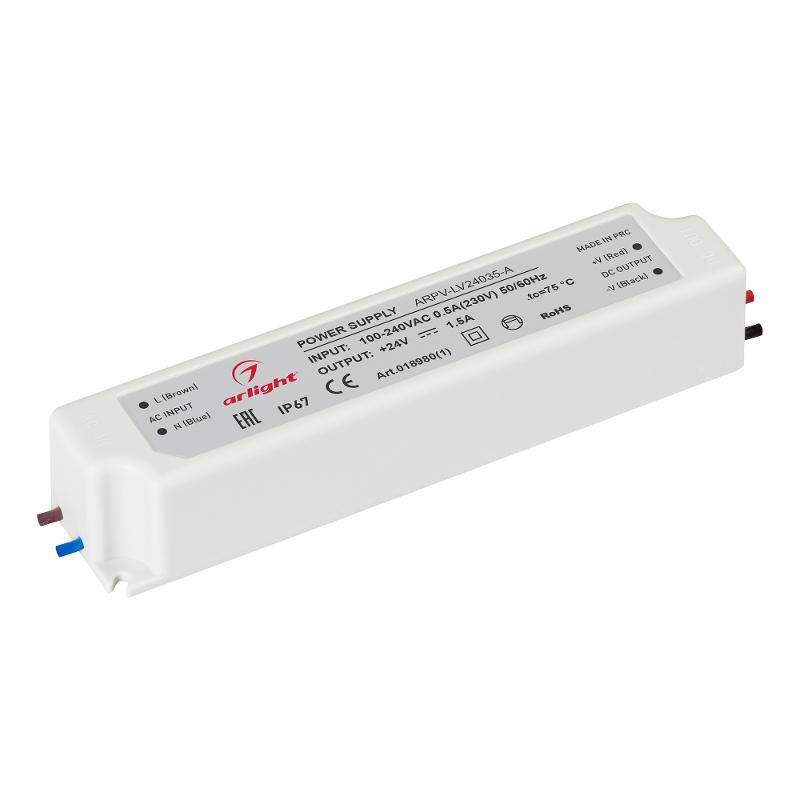 Блок питания ARPV-LV24035-A (24V, 1.5A, 36W)