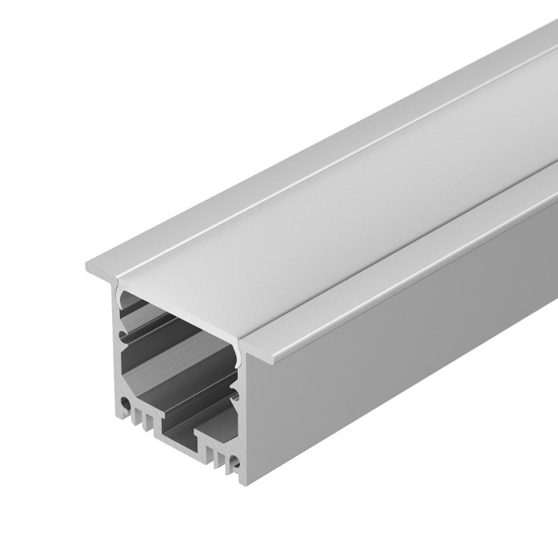 Профиль алюминиевый для светодиодной ленты SL-LINIA49-F-2000 ANOD