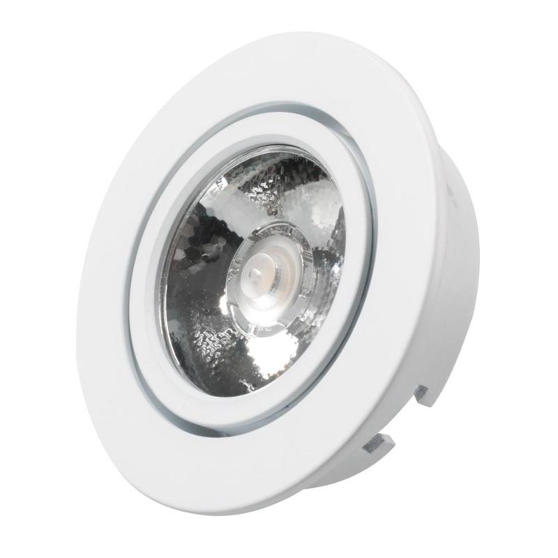 Светодиодный светильник врезной для мебели LTM-R65WH 5W White 10deg