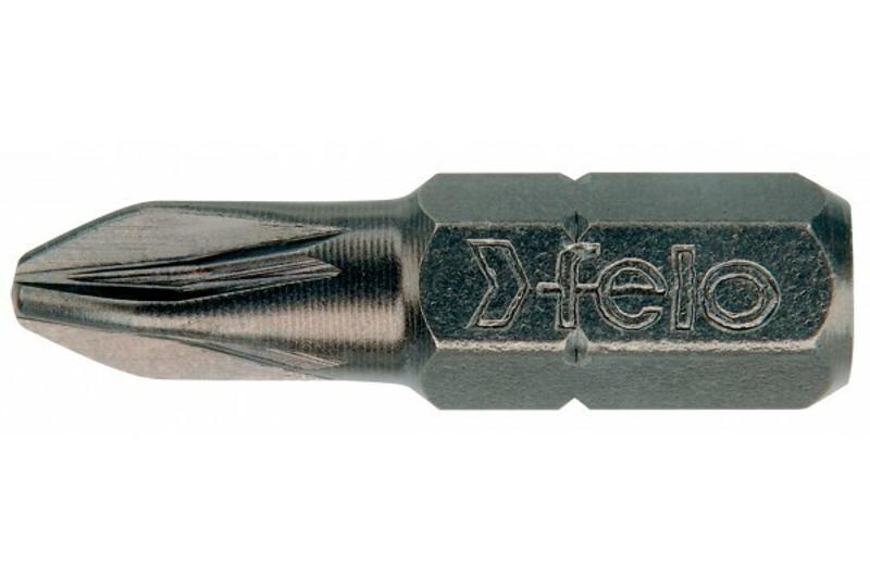 Бита крестовая серия Industrial PZ 2X25, 10 шт в пластиковом боксе 02102016