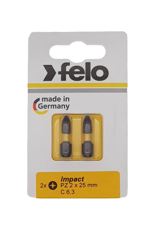 Бита крестовая ударная серия Impact PZ 2X25,2 шт
