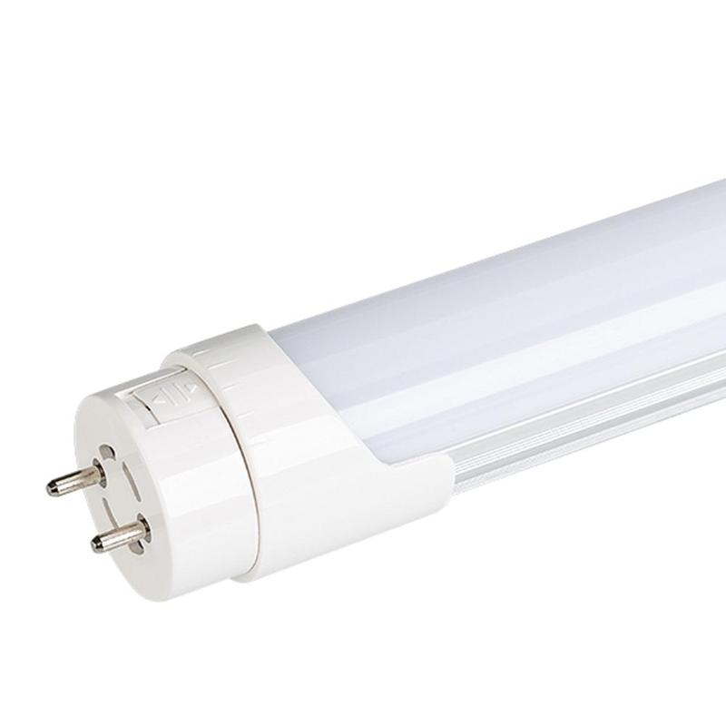 Лампа светодиодная ECOTUBE T8-600DR-10W-220V Warm White