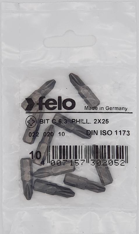Бита крестовая серия Industrial PH 2X25, 10 шт
