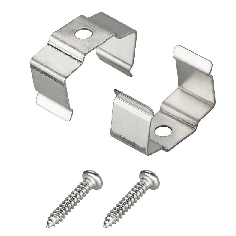 Держатель для алюминиевого профиля  WPH-FLOOR-22 Steel