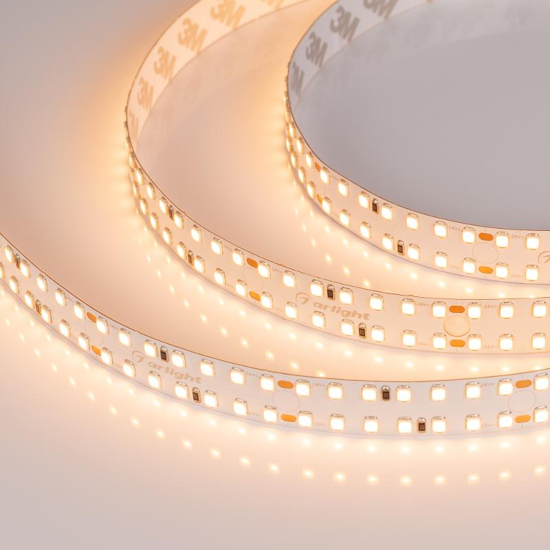 Лента светодиодная S2-A280-15mm 24V Warm3000 (20 W/m, IP20, 2835, 2.5m) (arlight, Открытый)