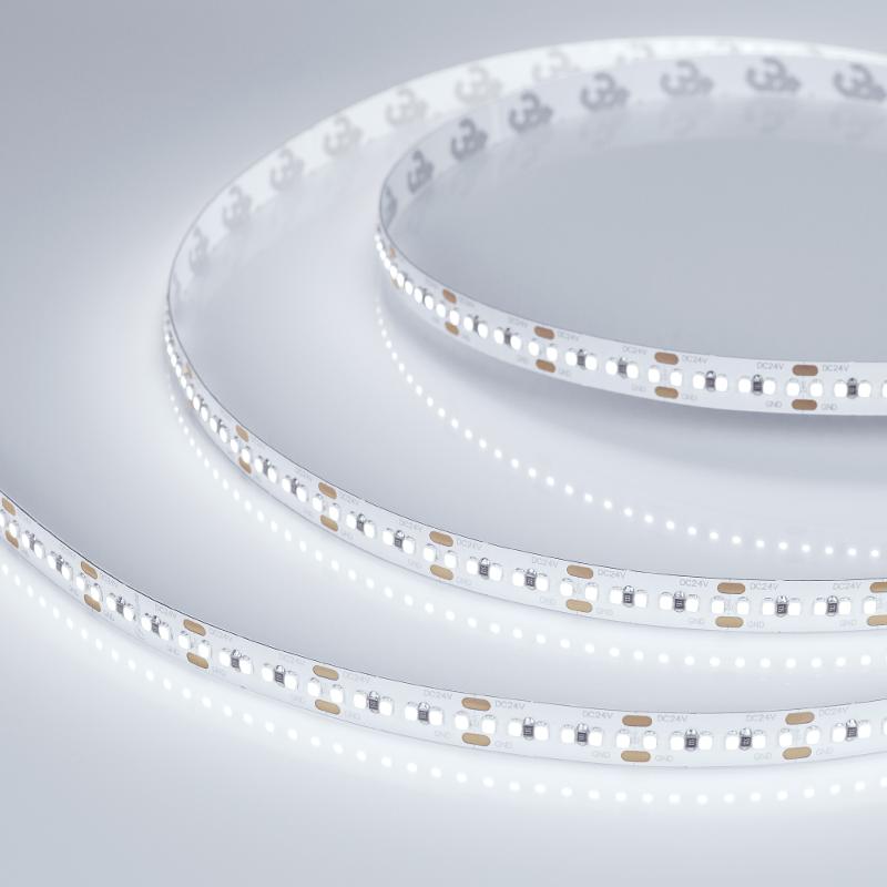 Лента светодиодная MICROLED-M300-8mm 24V White6000 (8 W/m, IP20, 2216, 5m) (arlight, Открытый)