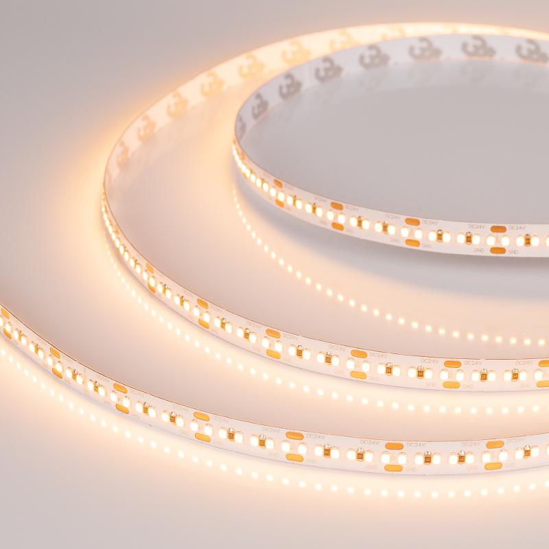 Лента светодиодная MICROLED-M300-8mm 24V Warm2700 (8 W/m, IP20, 2216, 5m) (arlight, Открытый)
