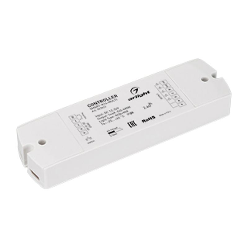 Контроллер SMART-K14-MULTI (12-24V, 5x4A, RGB-MIX, 2.4G)