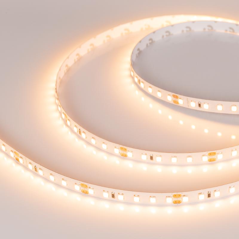 Лента светодиодная RT-A120-8mm 24V Warm2700 (9.6 W/m, IP20, 3528, 50m) (arlight, Открытый)