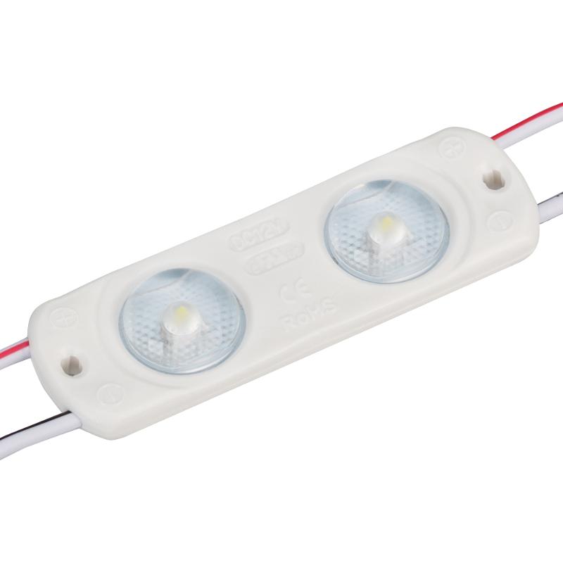 Модуль герметичный CRAFT-2835-2-12V White 170deg (56х17,5mm, 0.8W, IP67)