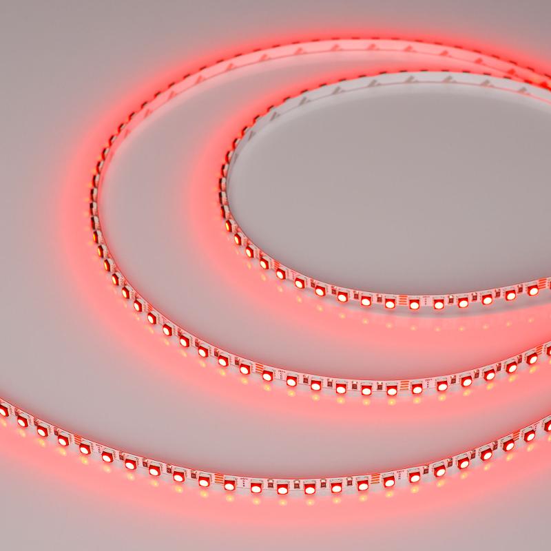 Лента светодиодная MINI-F120-5mm 24V RGB (8 W/m, IP20, 3535, 5m) (arlight, узкая)