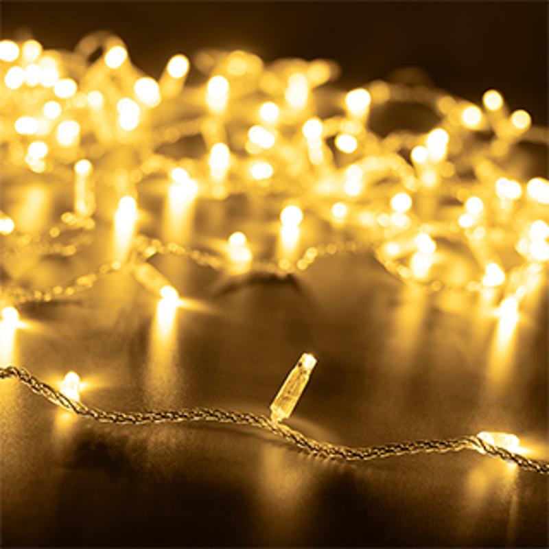 Светодиодная гирлянда ARD-STRING-CLASSIC-10000-CLEAR-100LED-STD WARM (230V, 7W)