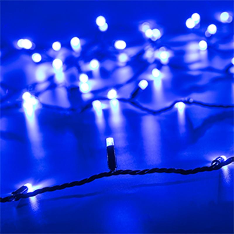 Светодиодная гирлянда ARD-STRING-CLASSIC-10000-BLACK-100LED-STD BLUE (230V, 7W)