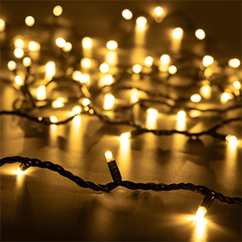 Светодиодная гирлянда ARD-STRING-PRO-10000-GREEN-100LED-STD WARM (230V, 7W)