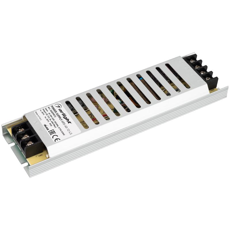 Блок питания ARS-60-12-LS (12V, 5A, 60W)