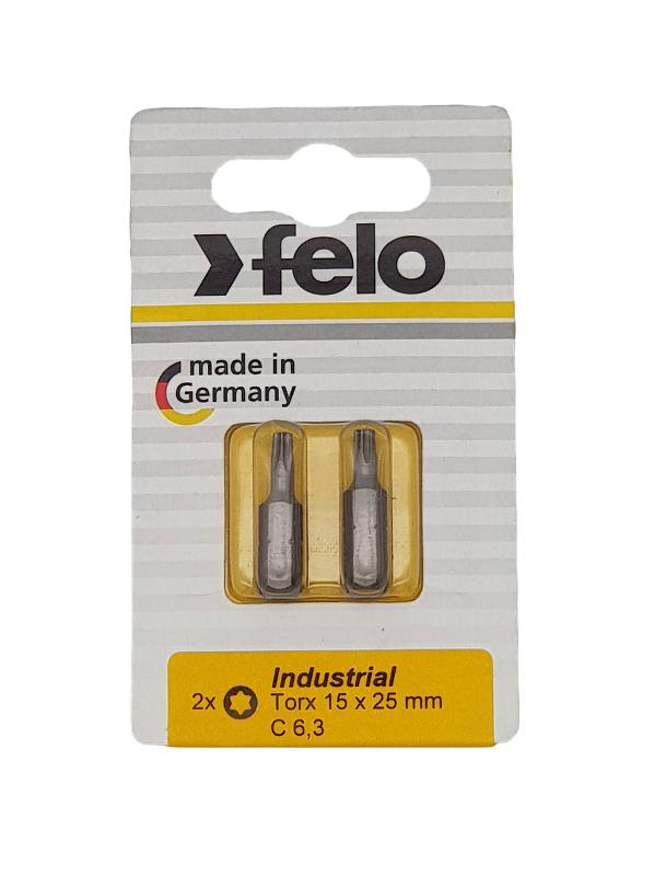 Бита Torx 15X25, серия Industrial, 2 шт в блистере