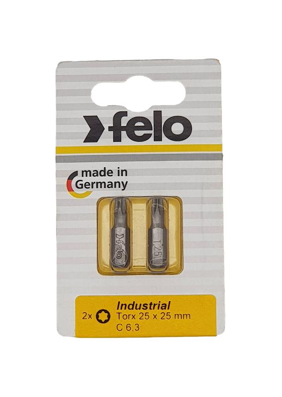Бита Torx 25X25, серия Industrial, 2 шт в блистере