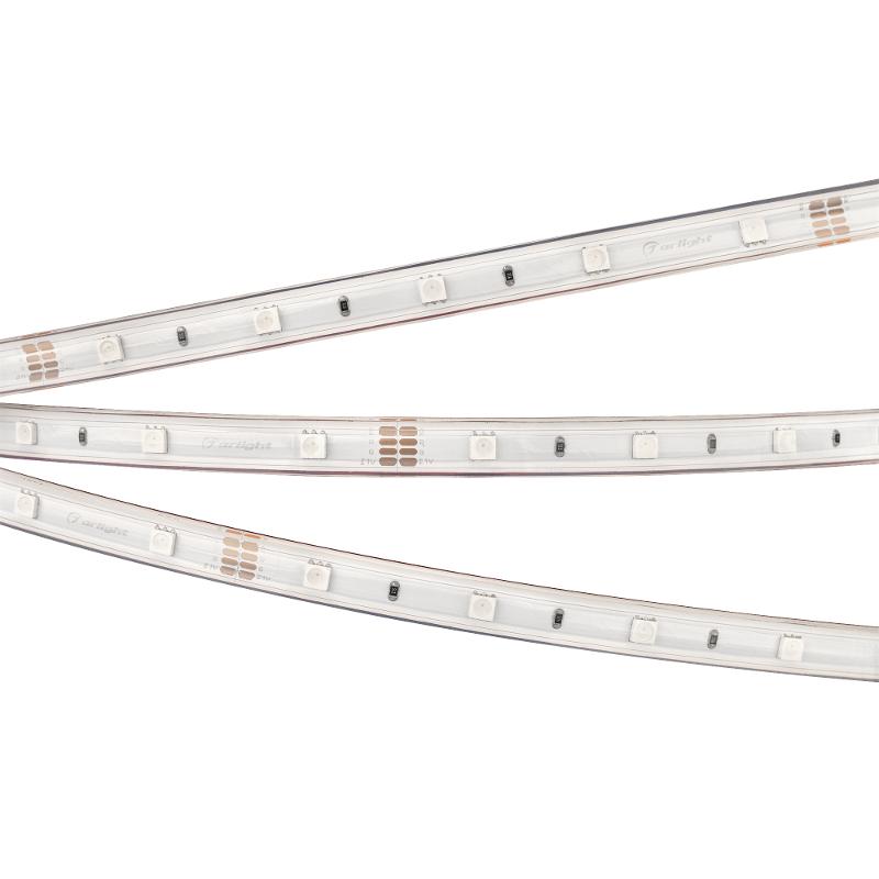 Лента светодиодная герметичная RTW-PS-B30-13mm 24V RGB (7.2 W/m, IP67, 5060, 5m) (arlight, -)
