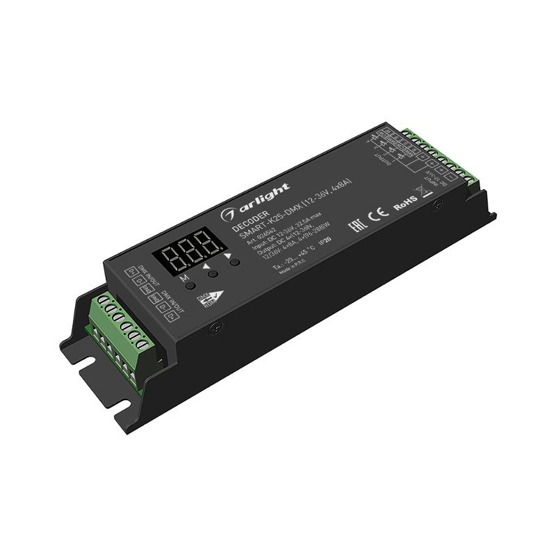 Декодер SMART-K25-DMX (12-36V, 4x8A)