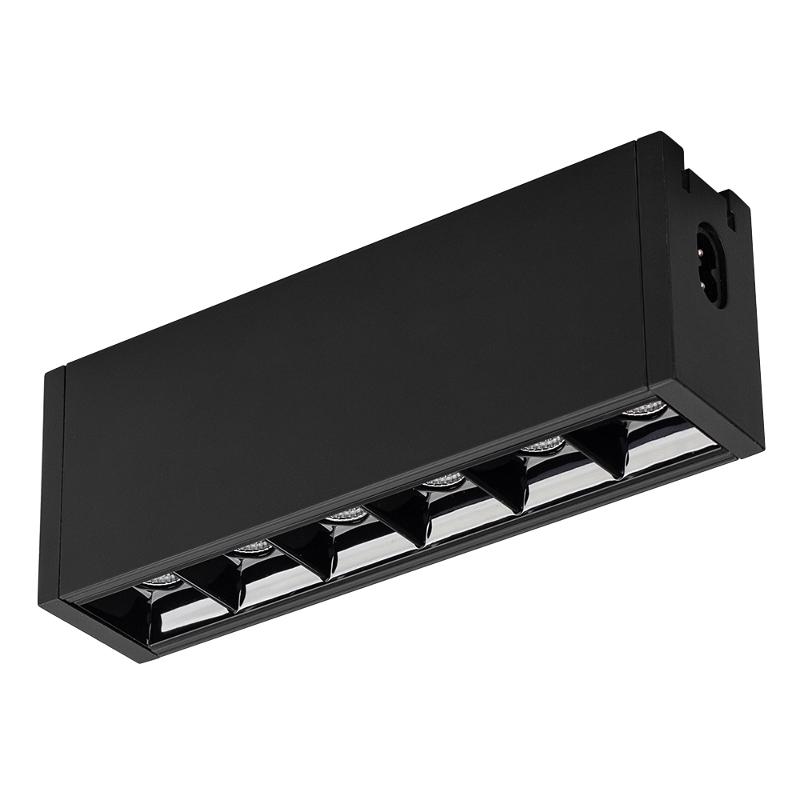 Светильник CLIP-38-LASER-S171-6W Warm3000 (BK, 36 deg, 24V)