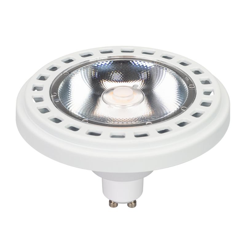 Лампа светодиодная AR111-UNIT-GU10-15W-DIM Warm3000 (WH, 24 deg, 230V)