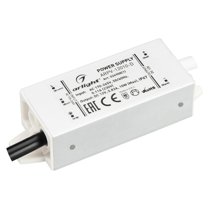 Блок питания ARPV-12010-D1 (12V, 0.83A, 10W)