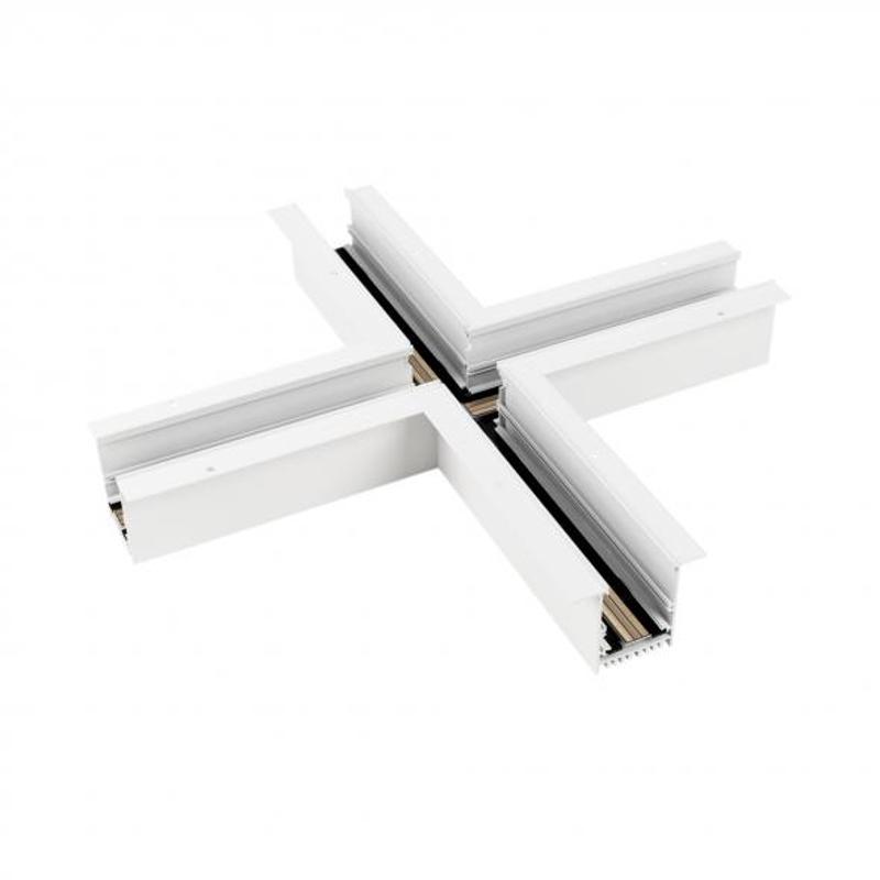 Коннектор крестовой MAG-CON-4560-F-X90 (WH)