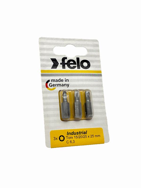 Биты TX15/TX20/TX25 25мм, серия Industrial, 3 шт в блистере…