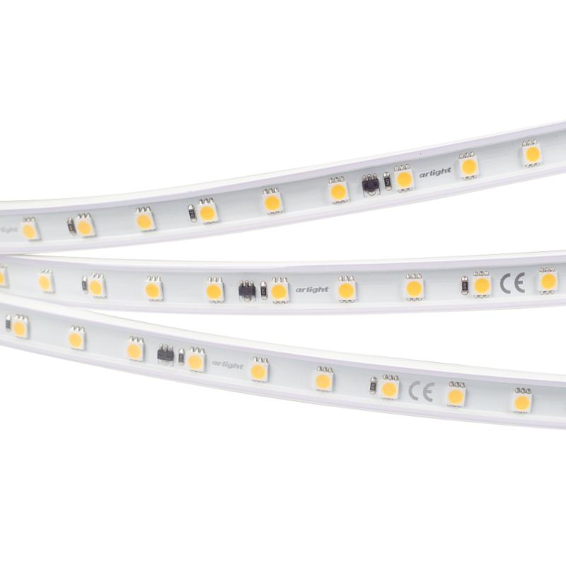 Лента светодиодная герметичная ARL-PV-B54-15.5mm 230V Day4000 (8 W/m, IP65, 5060, 50m) (arlight, -)
