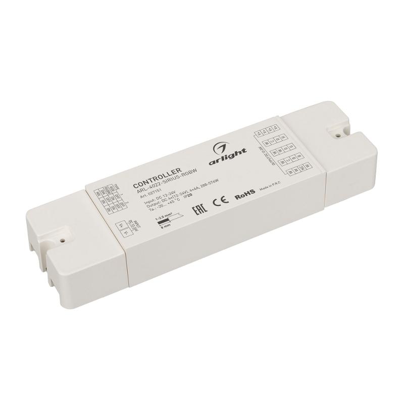 Контроллер ARL-4022-SIRIUS-RGBW (12-24V, 4x6A, 2.4G)