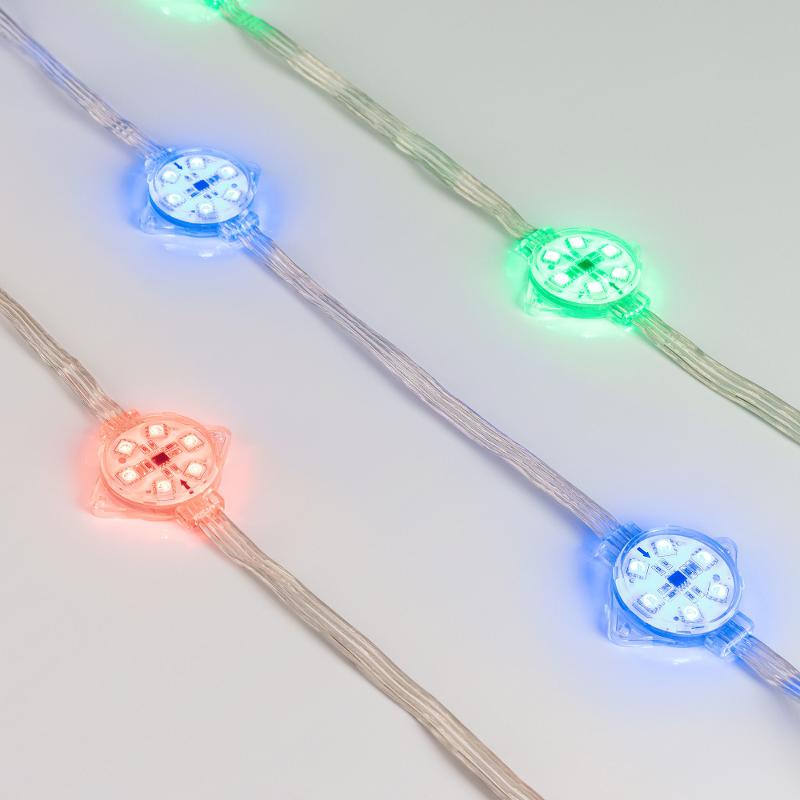 Флэш-модуль VISOR-SPI-D40-6LED-24V RGB