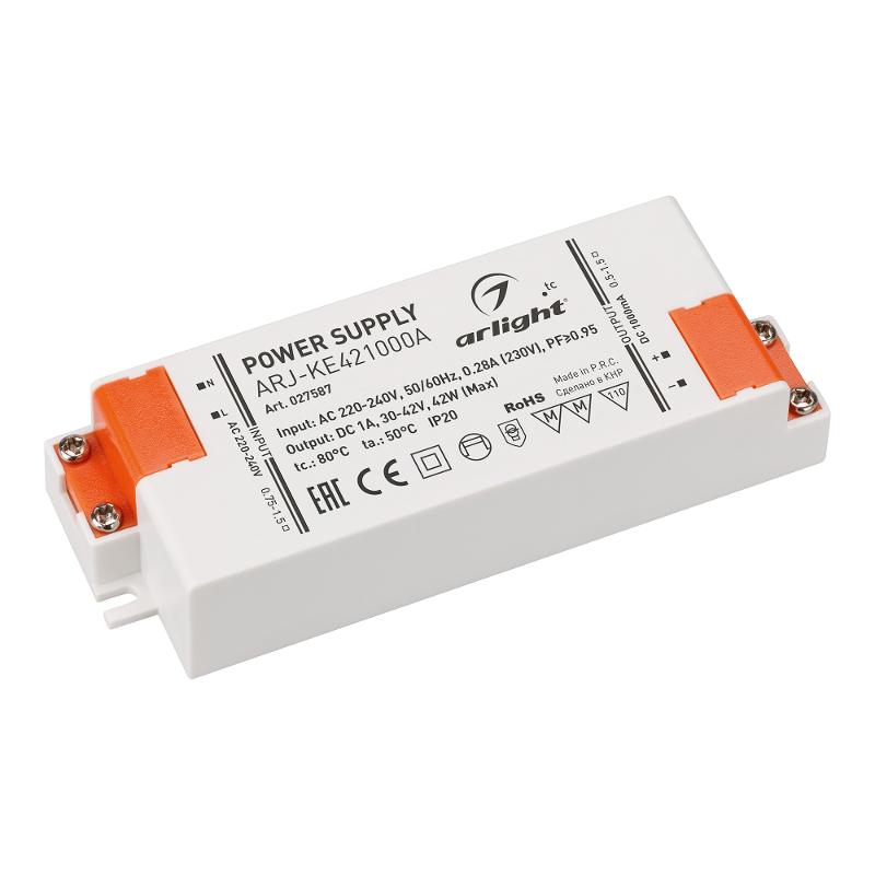 Блок питания ARJ-KE421000A (42W, 1000mA, PFC)